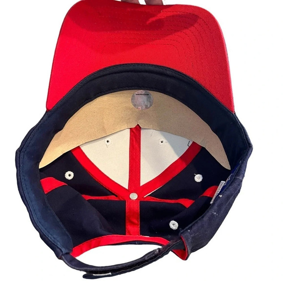 New England Patriots Navy NFL Triple Super Bowl Cap New Unworn - Picture 5 of 7